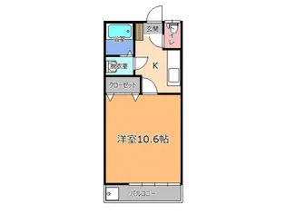 スバルハイツA【2階】の間取り