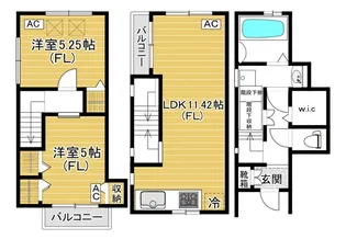 Ohana Houseの間取り