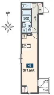 MELDIA北綾瀬IV【1階】の間取り