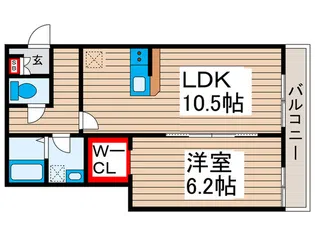 フェリーチェ【1階】の間取り
