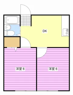 彩輝8 A【2階】の間取り