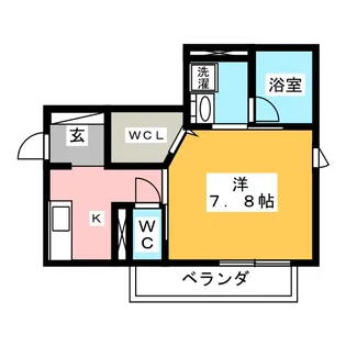 NC STYLE 豊川【2階】の間取り