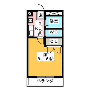 HARMONY【2階】の間取り