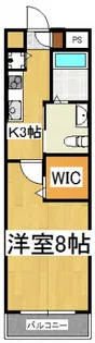 グース【3階】の間取り