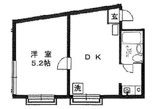 グリーンピア馬絹【2階】の間取り