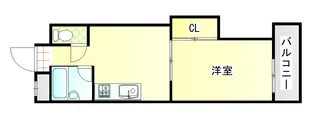 ピュアライフ福町【4階】の間取り