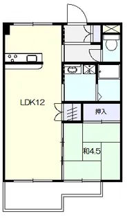 サウススクエア【4階】の間取り
