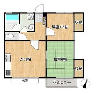 ファミーユL【1階】の間取り