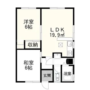 青森県十和田市一本木沢1【一戸建】の間取り