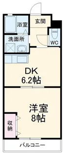 メゾンK【2階】の間取り