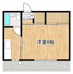 シティハウス【3階】の間取り