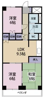 WELL’S HILL【11階】の間取り