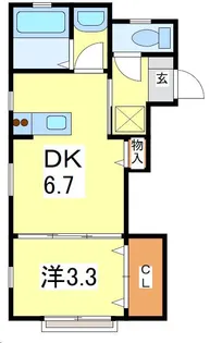 アルテミス【1階】の間取り