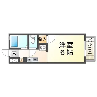 ラポール【1階】の間取り