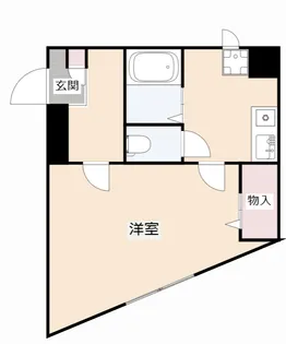 大阪府高槻市城北町2【マンション】の間取り