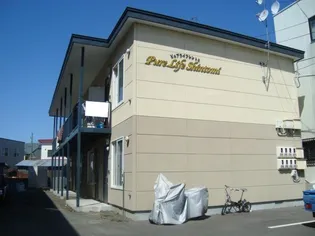 ピュアライフ新富【1階】の外観