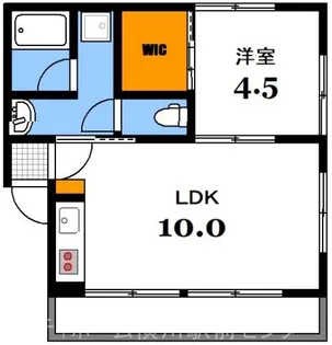 平岡ファミリービル大宮【3階】の間取り