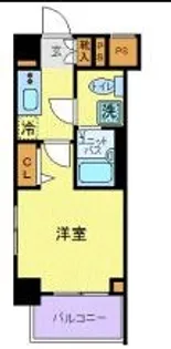 スカイコート川崎西口【7階】の間取り