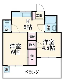 ドムスアルバ【7階】の間取り