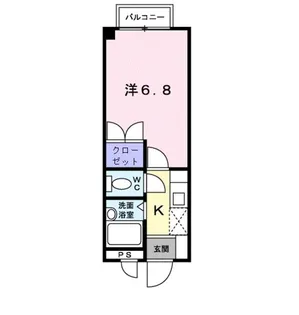 エスペランサA【1階】の間取り