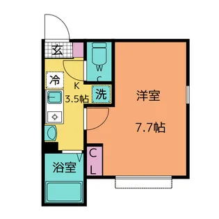 小路のいずみのRIHITO【2階】の間取り