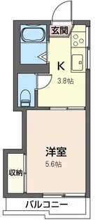 サンハイツA【2階】の間取り