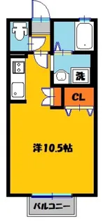 イノセントワールド六番館【2階】の間取り