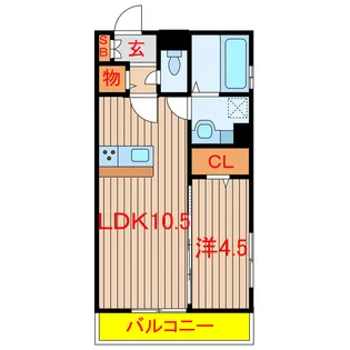 ソラーレ 壱・弐番館【1階】の間取り