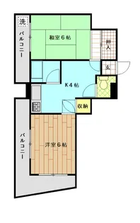 ペガサス【2階】の間取り