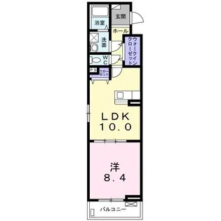 神奈川県綾瀬市寺尾中4【アパート】の間取り