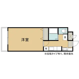 テリトワールSATO壱号館【3階】の間取り