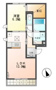 フェリーチェII【1階】の間取り