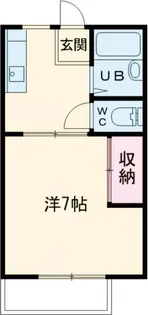 コーポマリンパーク【2階】の間取り