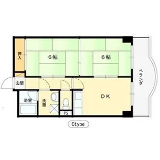 ダイヤマンション【1階】の間取り