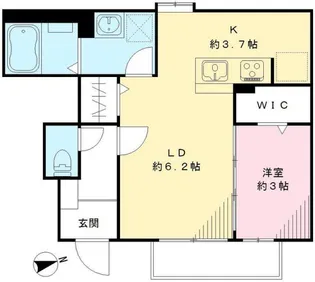 ハルメゾン【1階】の間取り
