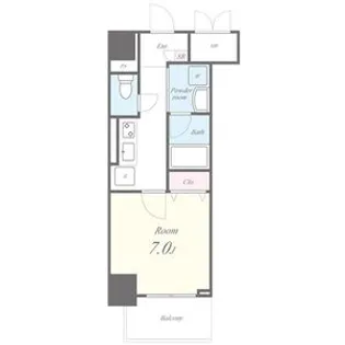 愛知県名古屋市熱田区新尾頭1【マンション】の間取り