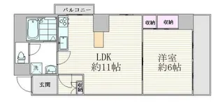カーサ早稲田【4階】の間取り