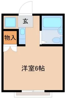 サンアンドパームイケダ【2階】の間取り