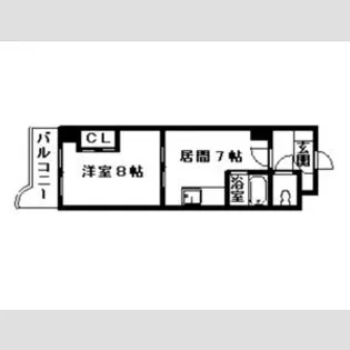 PEOPLE NOIII【8階】の間取り