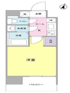 ラークガーデン木場【4階】の間取り