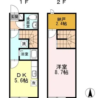 東京都西東京市東町4【一戸建】の間取り