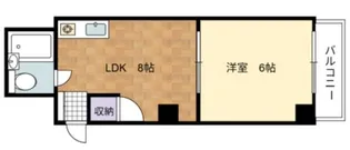 横田ビル【7階】の間取り