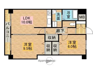 オット・アンダーレ【1階】の間取り