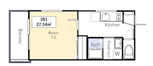 東京都新宿区高田馬場2【マンション】の間取り