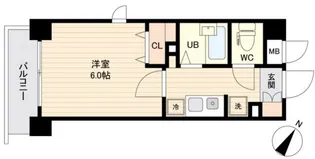 プライムアーバン行徳駅前II【4階】の間取り