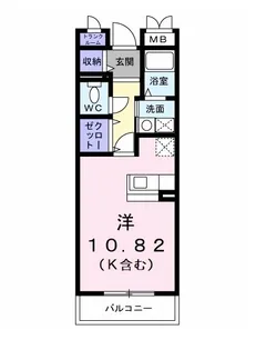 ジュネス【2階】の間取り