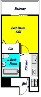 クリオ小田急相模原弐番館【5階】の間取り