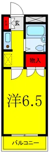 ヴェルドミール【1階】の間取り