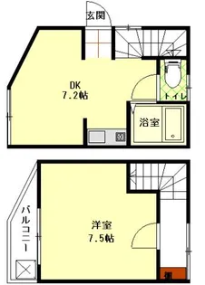 東京都練馬区田柄1【一戸建】の間取り