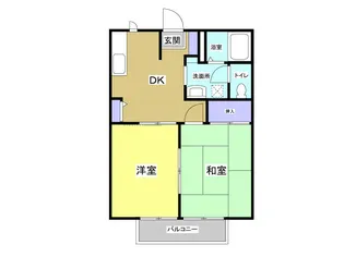 パストラルB【1階】の間取り